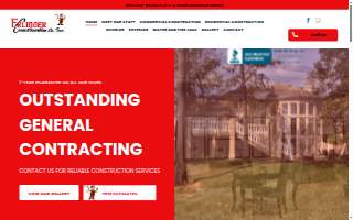 Erlinger Construction Company Inc. website