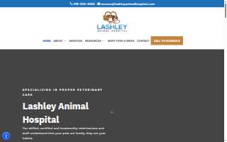Lashley Animal Hospital of Swansea website