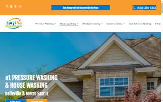 SprytNa Exterior Cleaning of Swansea website