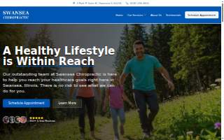 Swansea Chiropractic - Dr. Patrick Komeshak website