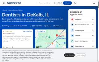 Aspen Dental - DeKalb website
