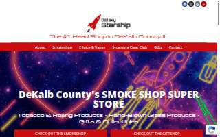 Galaxy Starship Superstore website