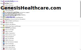 Genesis Pediatric Medicine website