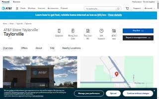 AT&T Store of Taylorville website