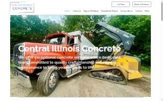 Central Illinois Concrete website