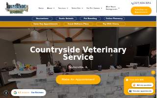 Countryside Veterinary Service website