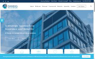 Dansig Insurance website