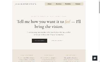 Julia Robert Design LLC website