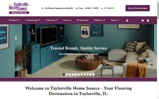 Taylorville Home Source website