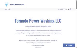 Tornado Power Washing LLC website