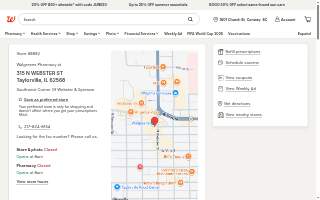 Walgreens Pharmacy of Taylorville website