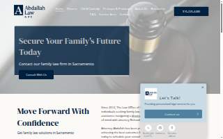 Abdallah Law of Tinley Park website
