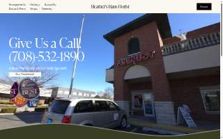 Heathers Haus Florist website