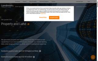 Landmark Property Management of Tinley Park website