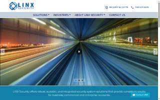 Linx Security of Tinley Park website