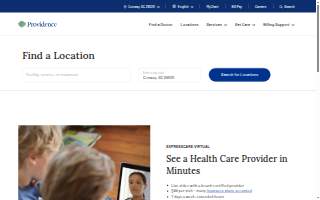 Providence Life Services website