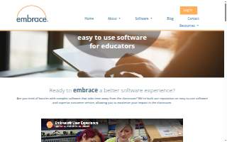 Embrace website