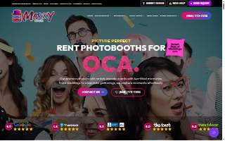 Marky Booth Photo Booth Rental | Chicago of Troy website