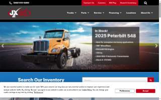 JX Truck Center - Champaign website