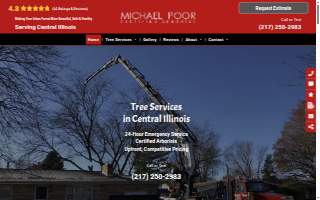 Michael Poor Certified Arborist of Urbana website