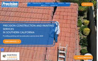 Precision Painting of Urbana website