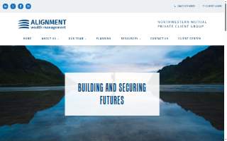 Alignment Wealth Management website