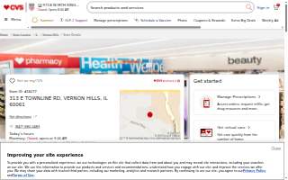 CVS Pharmacy of Vernon Hills website