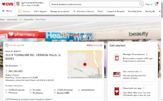 CVS of Vernon Hills website