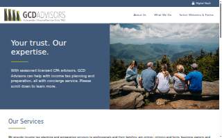 GCD Advisors website