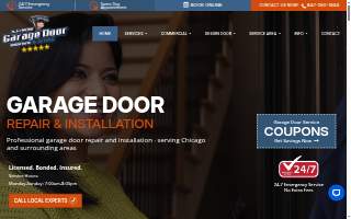 Illinois Garage Door Repair of Vernon Hills website