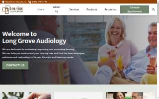 Long Grove Audiology of Vernon Hills website
