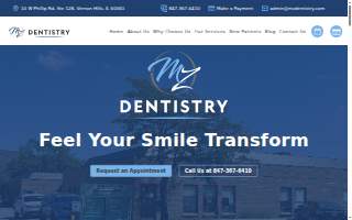 MZ Dentistry website