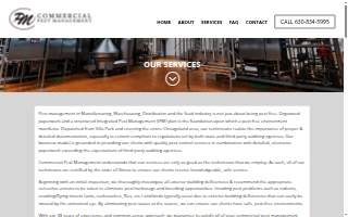 Commercial Pest Management website