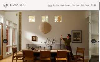 JoAnna Baum Interiors of Villa Park website