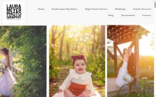Laura Meyer Photography website