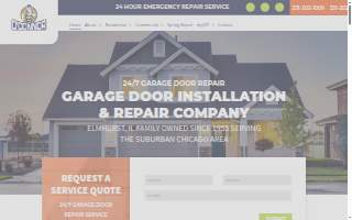 O'Connor Garage Door website