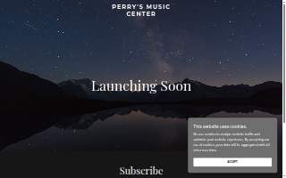 Perry's Music Center website