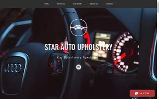Star Auto Upholstery & Glass website