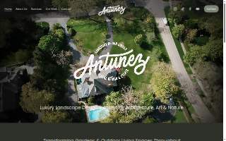 Antunez Design website