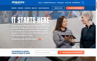 Athletico Physical Therapy - Waukegan website
