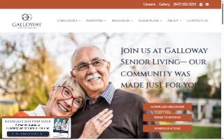 Galloway Senior Living website