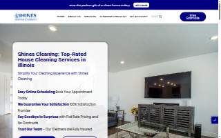 Shines Cleaning Services LLC website
