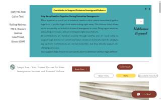 The Spagui Law Firm website