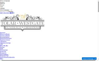Tolar-Westgate Funerals & Cremations website