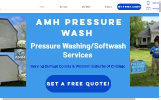 AMH Pressure Wash of West Chicago website