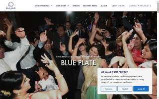Blue Plate of West Chicago website
