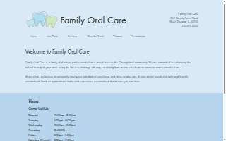 Family Oral Care website