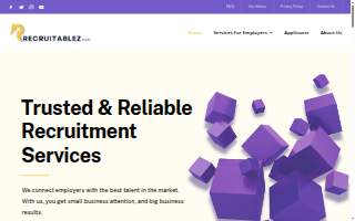 Recruitablez.com website
