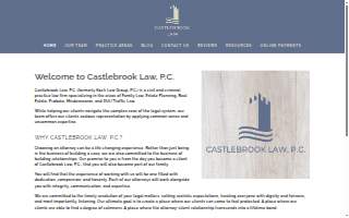 Castlebrook Law, P.C. of West Dundee website