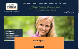 Forbes Orthodontics website